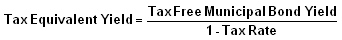 Tax-Equivalent Yield